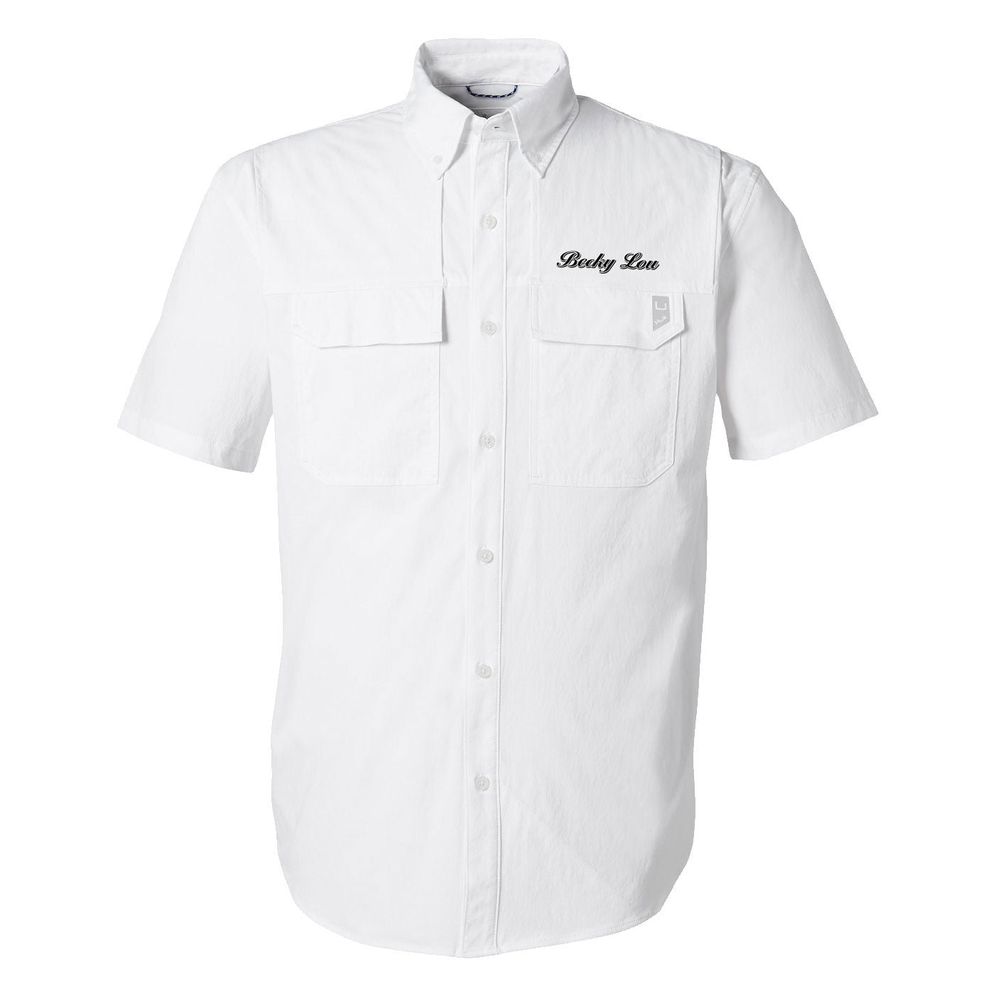 Custom Boat Fishing Shirt – Huk Performance Button-Down