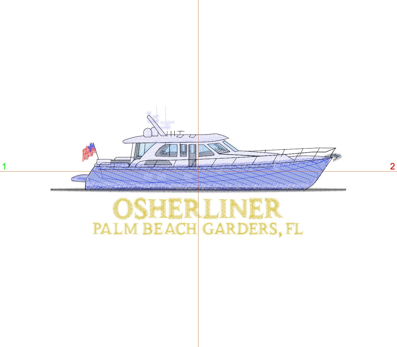 Embroidery digitizing
