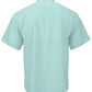 Button Down Custom Embroidered Solar Performance Short Sleeve Fishing Shirt