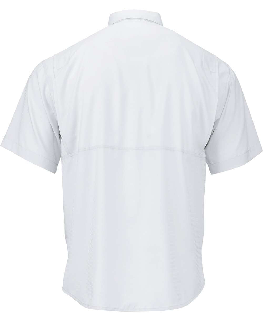 Button Down Custom Embroidered Solar Performance Short Sleeve Fishing Shirt