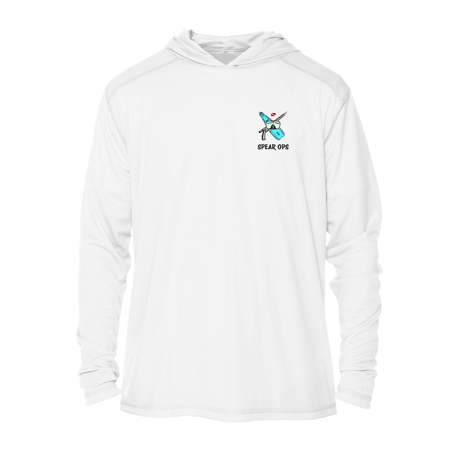 Island Recon UPF 50+ Sun Hoodie – Custom Spear Ops Design