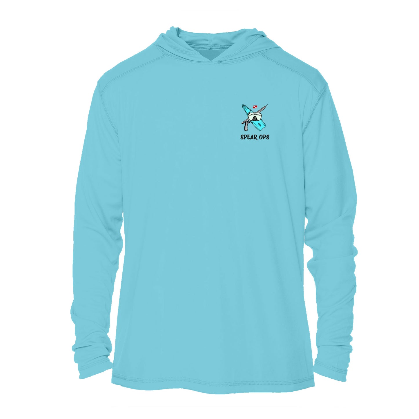 Island Recon UPF 50+ Sun Hoodie – Custom Spear Ops Design