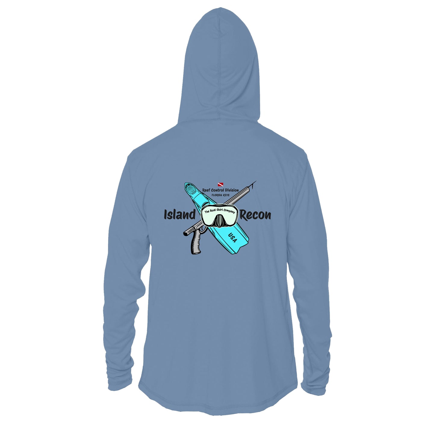 Island Recon UPF 50+ Sun Hoodie – Custom Spear Ops Design