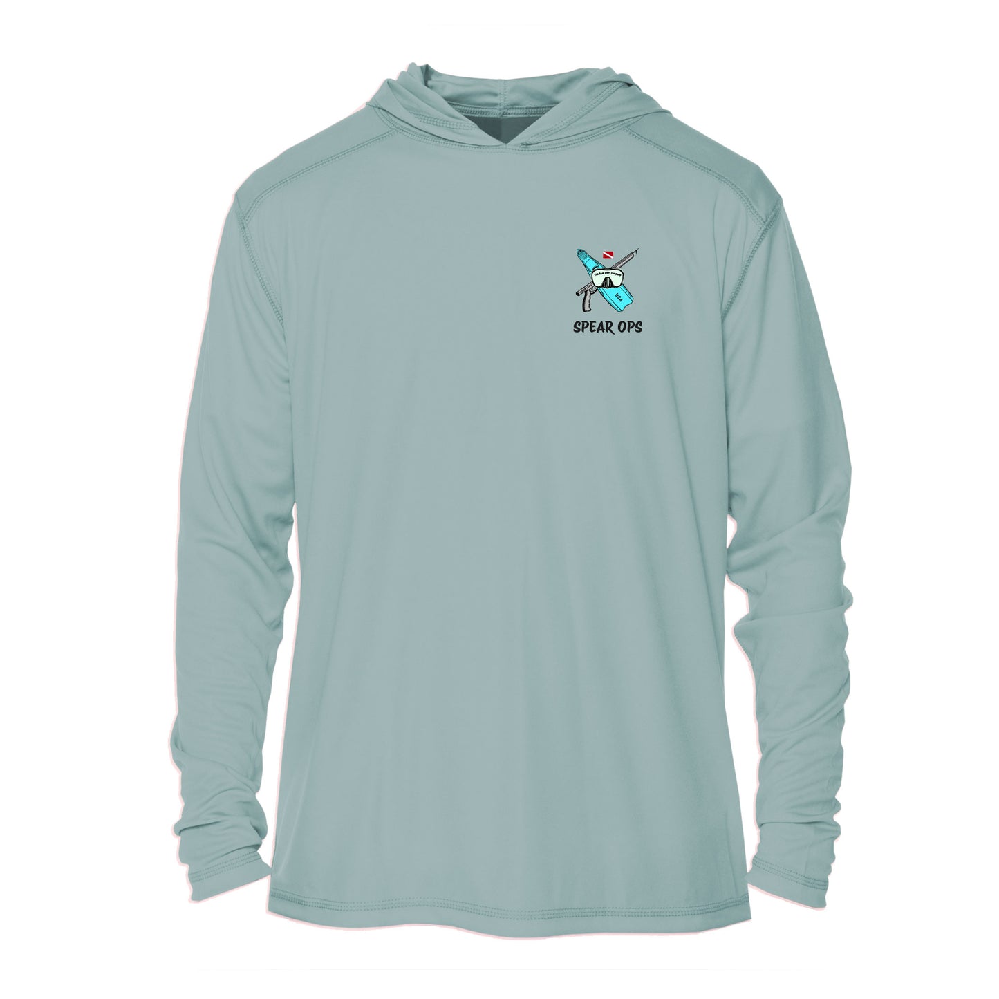 Island Recon UPF 50+ Sun Hoodie – Custom Spear Ops Design