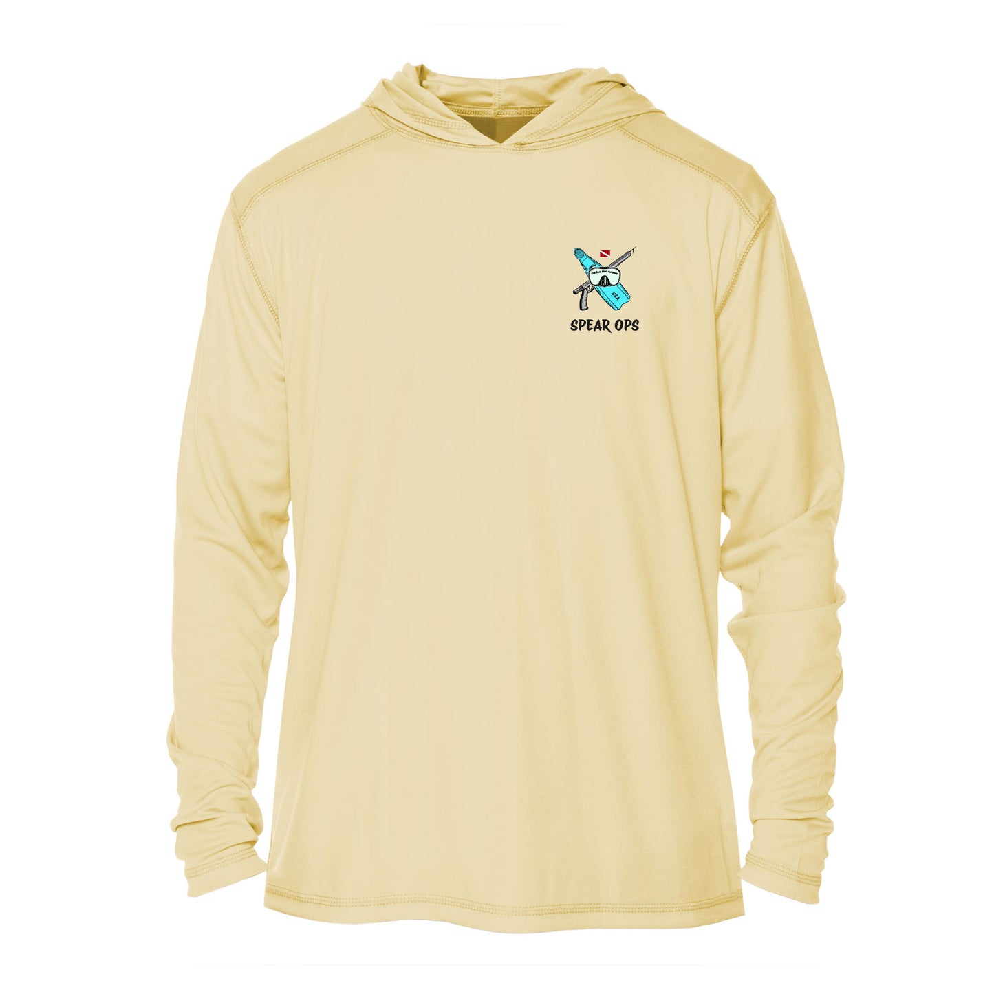 Island Recon UPF 50+ Sun Hoodie – Custom Spear Ops Design