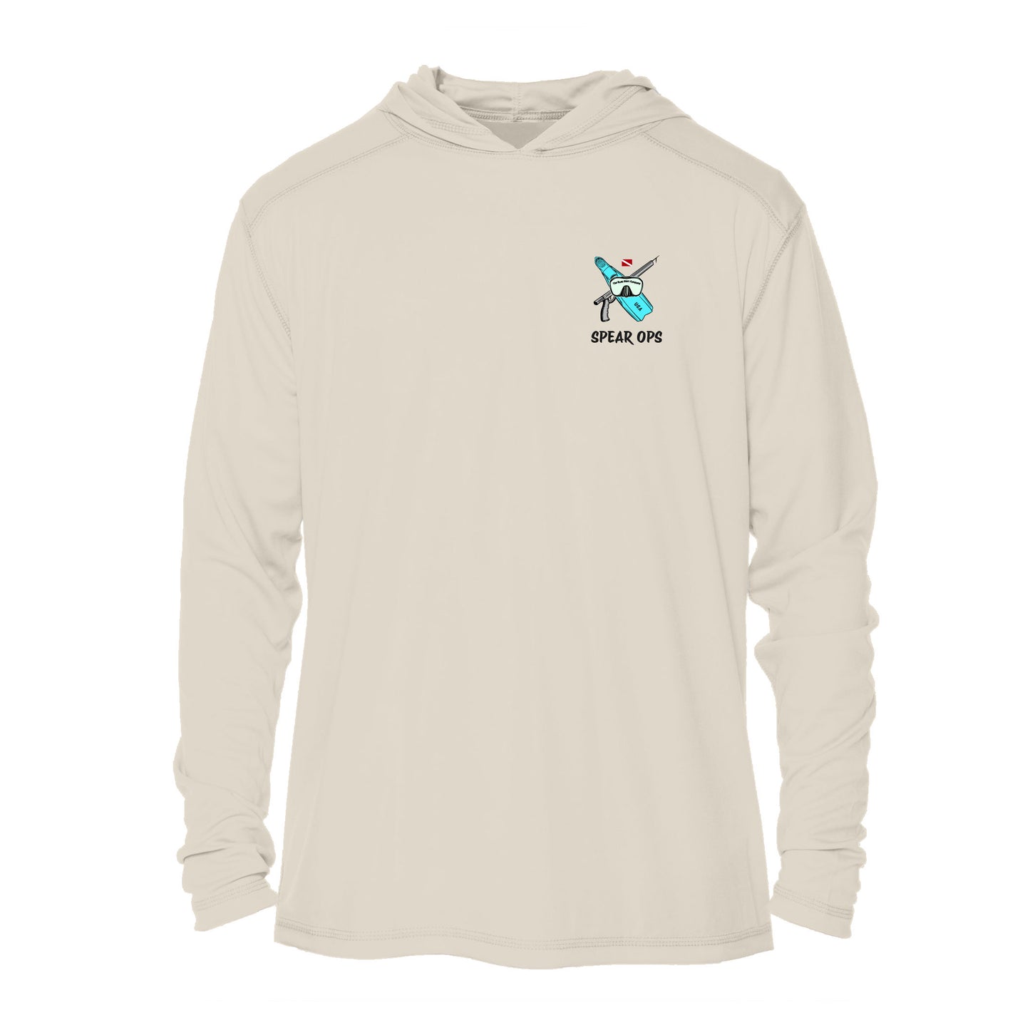 Island Recon UPF 50+ Sun Hoodie – Custom Spear Ops Design