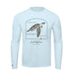 Kemps Ridley Sea Turtle Conservation Status shirt | Mens Recycled Solar Performance