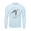 Kemps Ridley Sea Turtle Conservation Status shirt | Mens Recycled Solar Performance