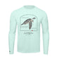 Kemps Ridley Sea Turtle Conservation Status shirt | Mens Recycled Solar Performance