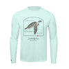 Kemps Ridley Sea Turtle Conservation Status shirt | Mens Recycled Solar Performance