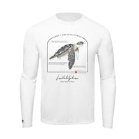 Kemps Ridley Sea Turtle Conservation Status shirt | Mens Recycled Solar Performance