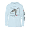 Kemps Ridley Sea Turtle Conservation Status UPF 50+ Sun Protection Hoodie Youth