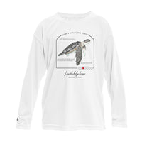 Kemps Ridley Sea Turtle Conservation Status UPF 50+ Sun Protection Shirt Toddler & Youth