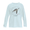 Kemps Ridley Sea Turtle Conservation Status UPF 50+ Sun Protection Shirt Toddler & Youth