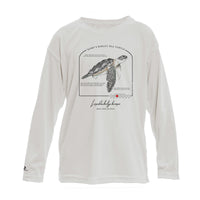 Kemps Ridley Sea Turtle Conservation Status UPF 50+ Sun Protection Shirt Toddler & Youth