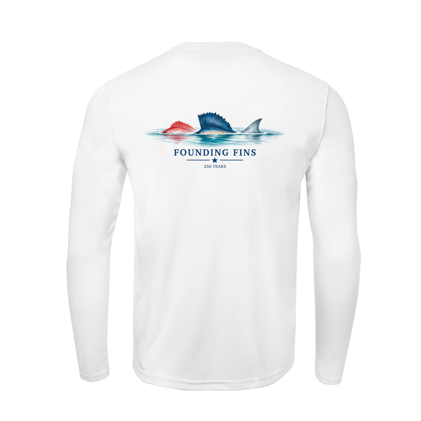 Founding Fins 250 Years – Men's UPF50+ Sun Shirt