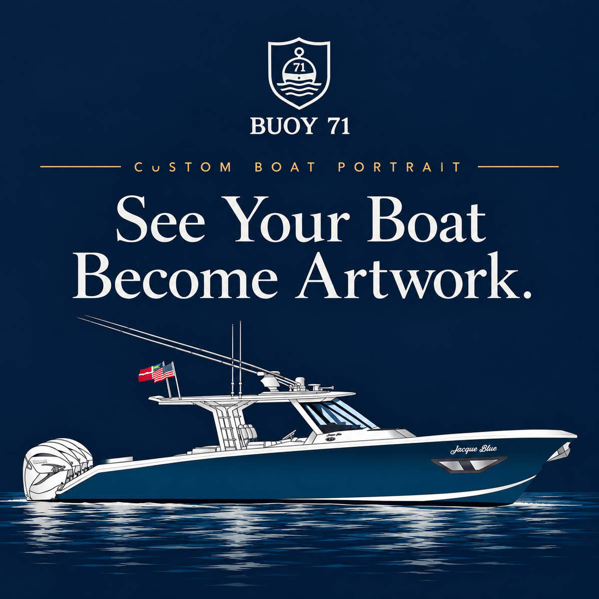 Custom Boat Portrait Experience