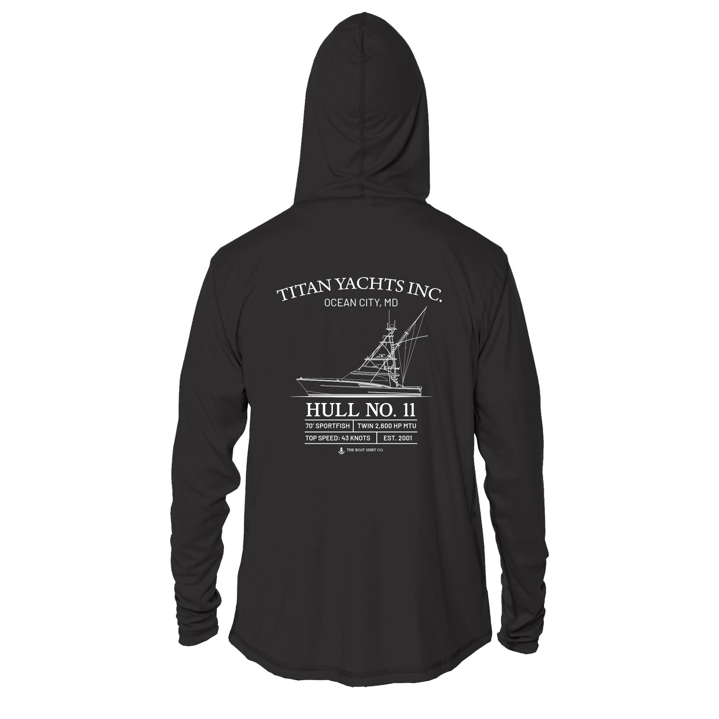 Titan Yachts Legacy Series • Hull No. 11 • UPF50+ Sun Shirt