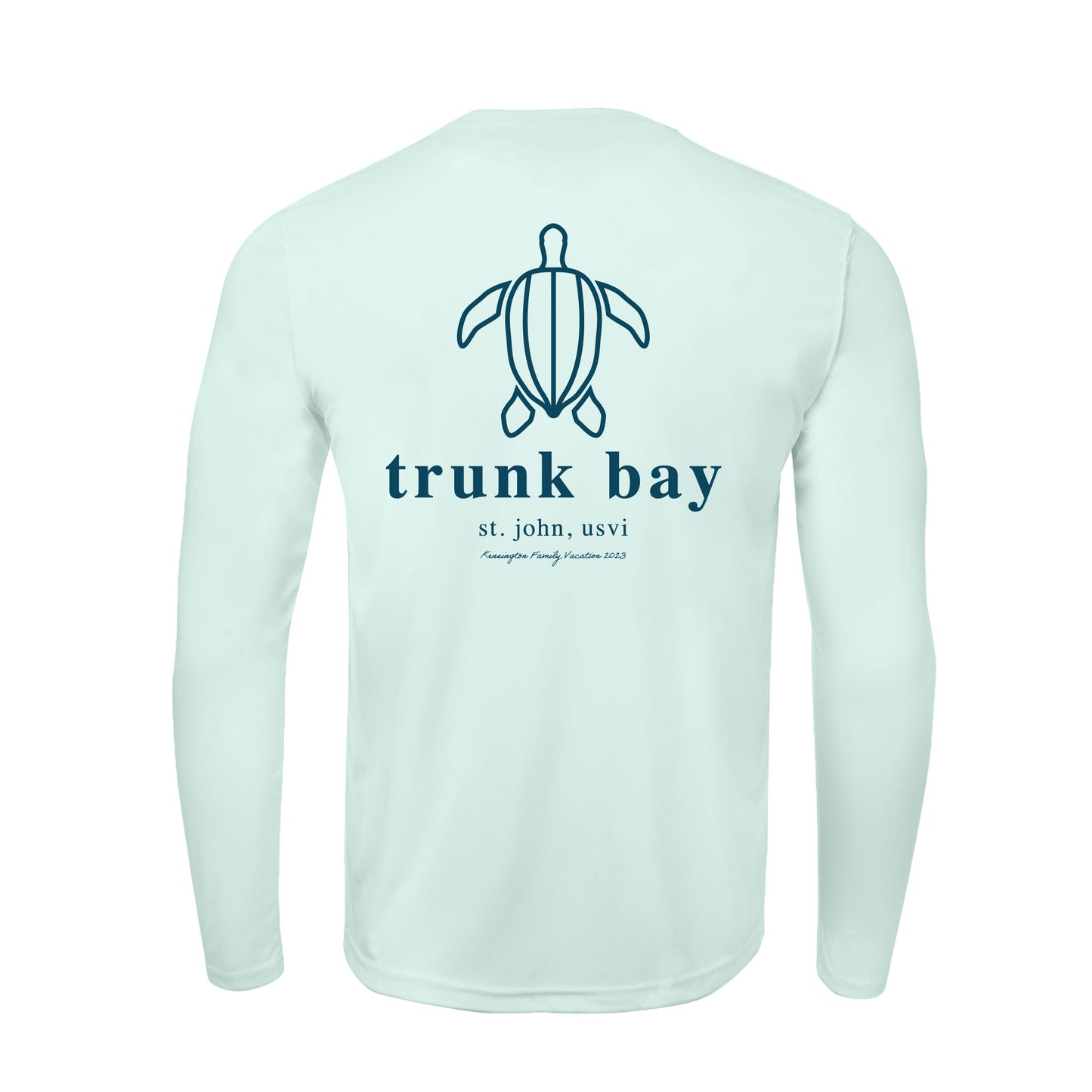 Trunk Bay St John Leatherback Sea Turtle | Recycled Solar Performance