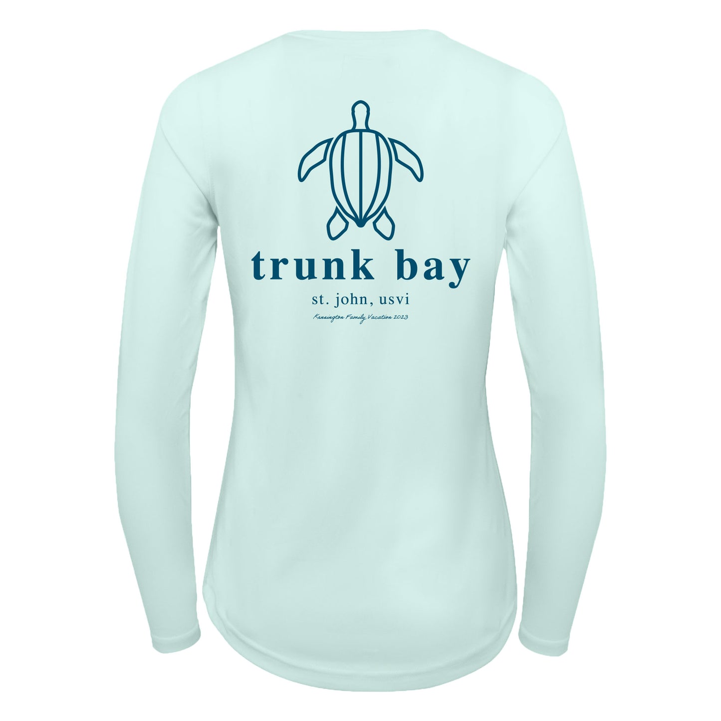 Trunk Bay St John Leatherback Sea Turtle | Recycled Solar Performance