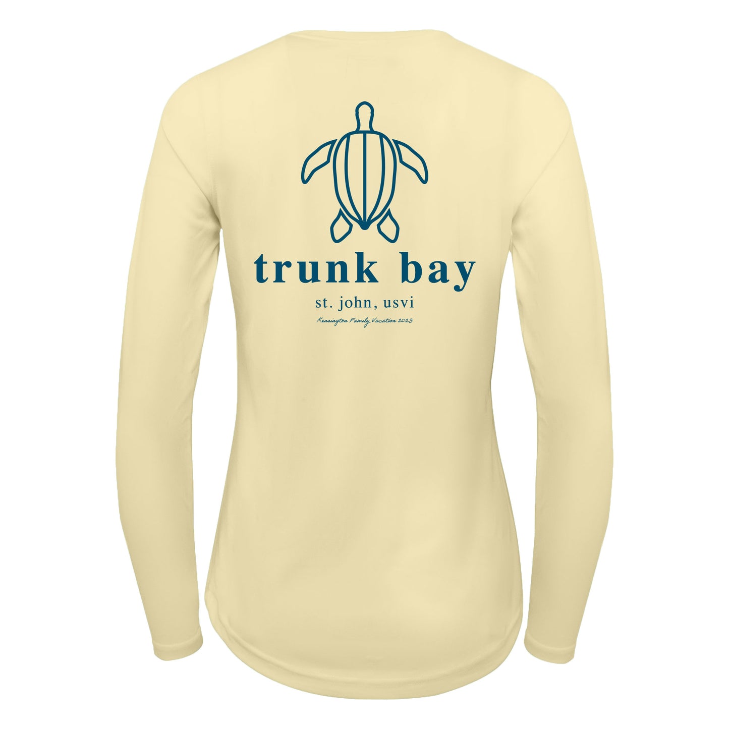 Trunk Bay St John Leatherback Sea Turtle | Recycled Solar Performance