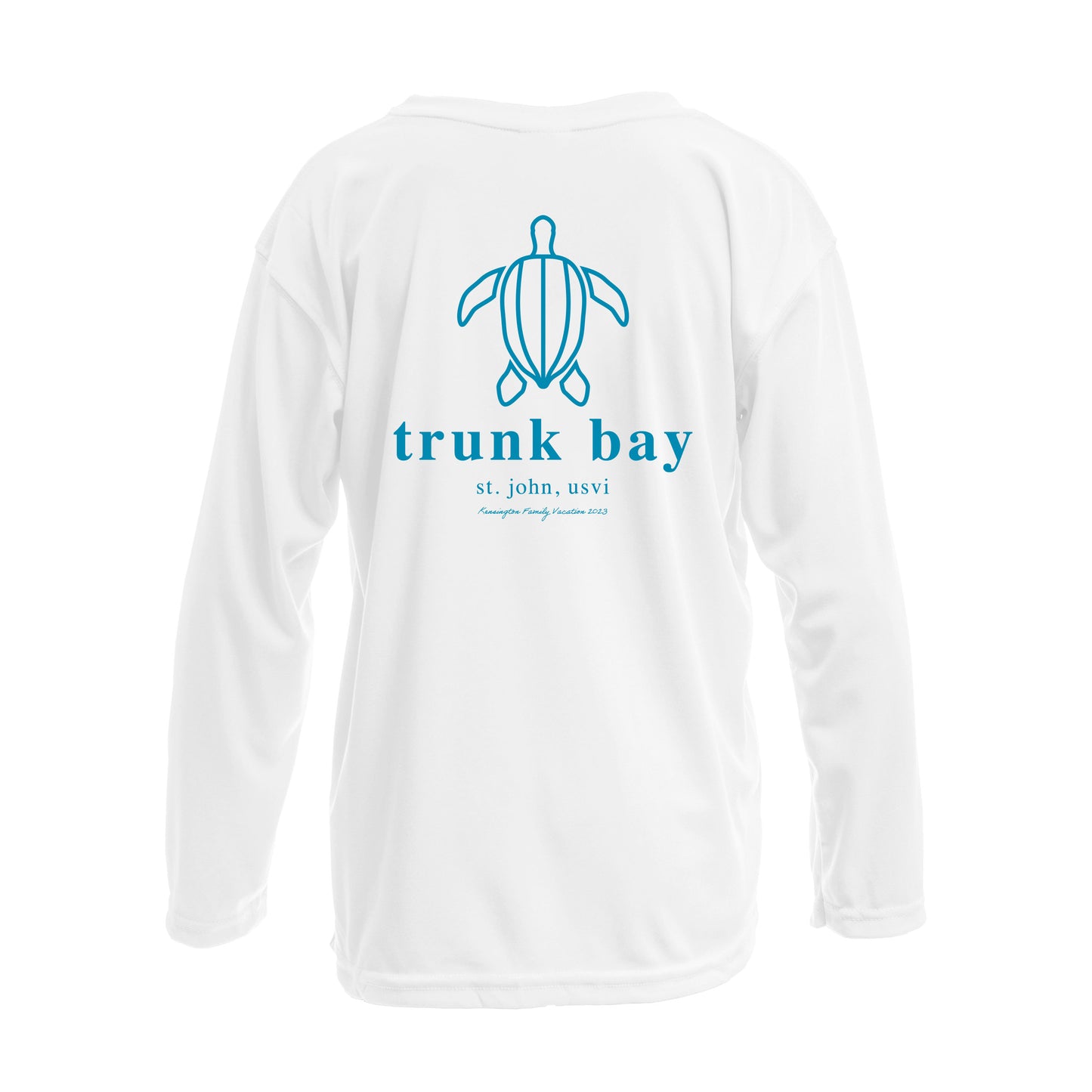 Trunk Bay St John Leatherback Sea Turtle | Recycled Solar Performance