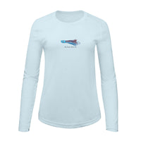 USA Lure Fishing Shirt – Recycled UPF 50+ Sun Protection - Womens
