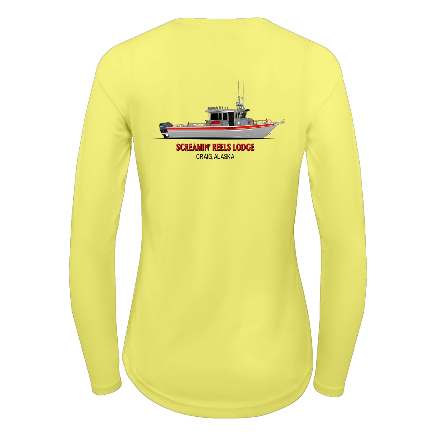 Women’s Custom Long Sleeve Boat Shirt – UPF 50+ Sun Protection | Made from Recycled Water Bottles