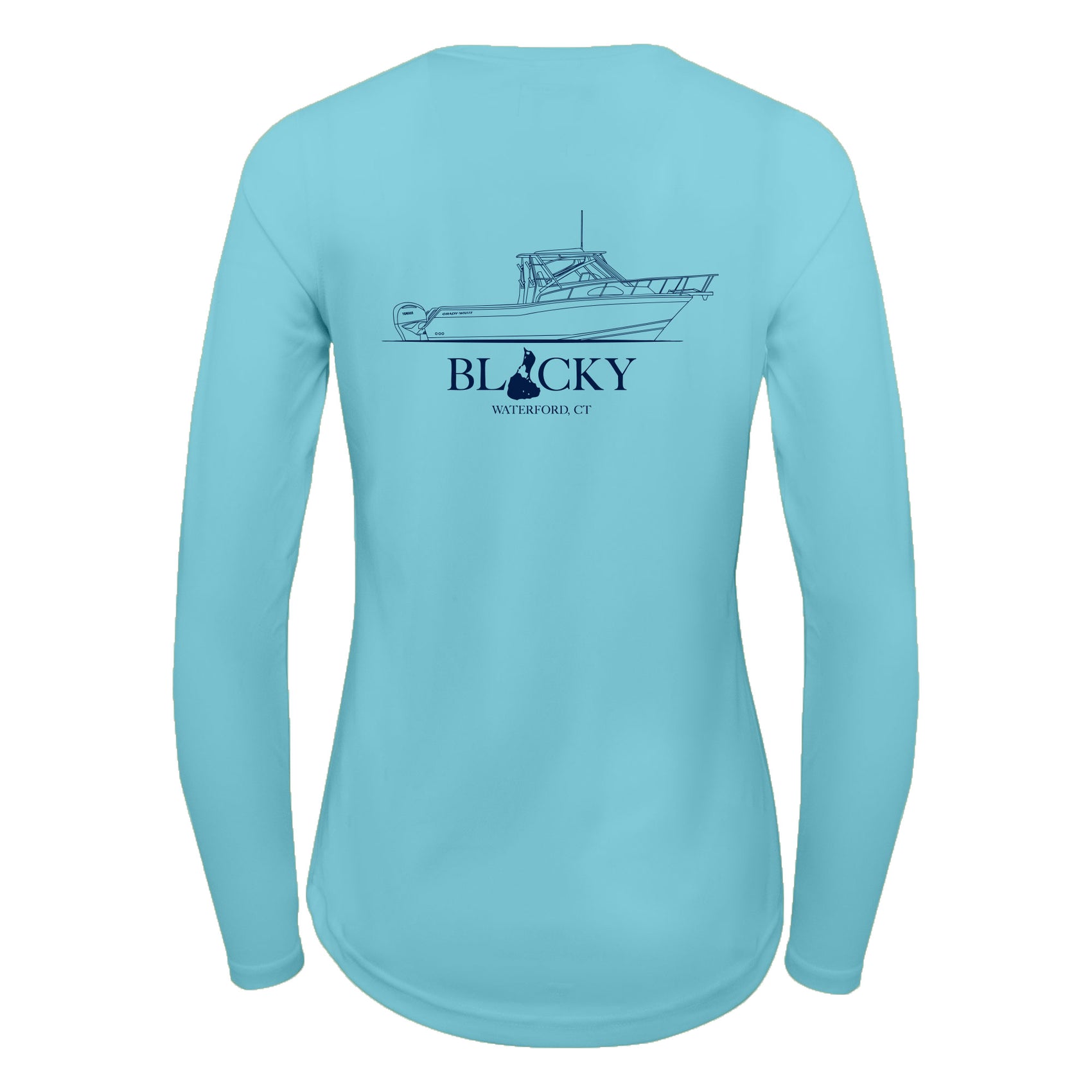 Women’s Custom Long Sleeve Boat Shirt – UPF 50+ Sun Protection | Made from Recycled Water Bottles