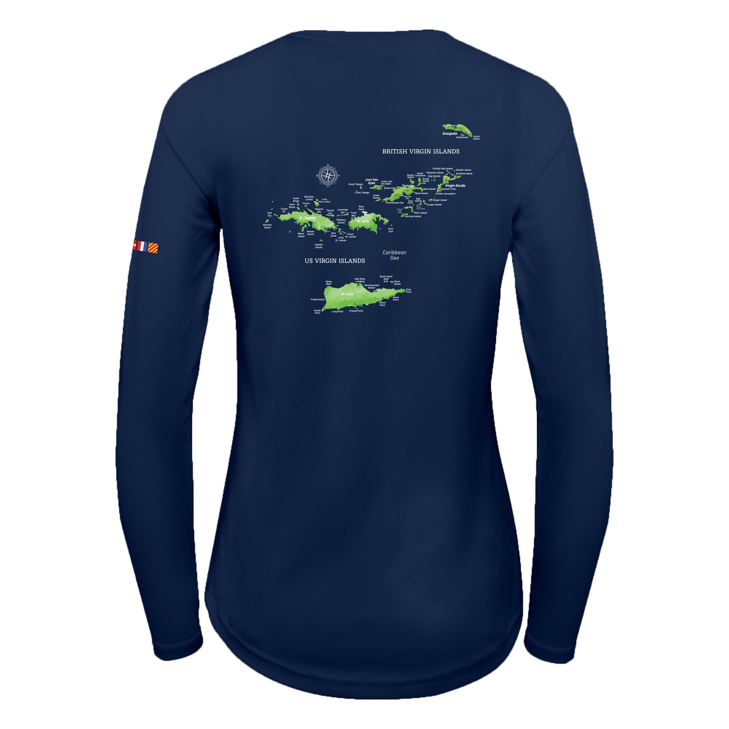 UPF50+ sun shirt
Virgin Islands map shirt
personalized boating shirt
custom nautical flag shirt
boat name shirt
Caribbean island apparel
The Boat Shirt Company
UV protection boat shirt
hand-drawn map apparel
nautical sun protection shirt
custom sleeve flag shirt
family matching boat shirts