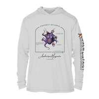 Coconut Octopus Conservation Status Hoodie | Mens Recycled Solar Performance