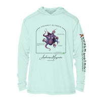Coconut Octopus Conservation Status Hoodie | Mens Recycled Solar Performance