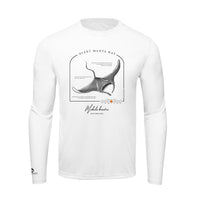 Giant Manta Ray Conservation Status Shirt | Mens Recycled Solar Performance