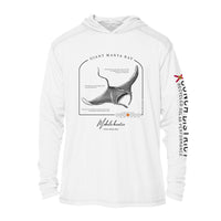 Giant Manta Ray Conservation Status Hoodie | Mens Recycled Solar Performance