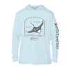 Giant Manta Ray Conservation Status UPF 50+ Sun Protection Hoodie Youth