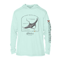 Giant Manta Ray Conservation Status UPF 50+ Sun Protection Hoodie Youth