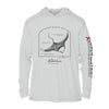 Giant Manta Ray Conservation Status Hoodie | Mens Recycled Solar Performance