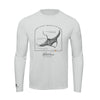 Giant Manta Ray Conservation Status Shirt | Mens Recycled Solar Performance