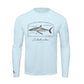 Great White Shark Conservation Status Shirt | Mens Recycled Solar Performance