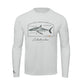 Great White Shark Conservation Status Shirt | Mens Recycled Solar Performance