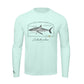 Great White Shark Conservation Status Shirt | Mens Recycled Solar Performance