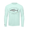 Great White Shark Conservation Status Shirt | Mens Recycled Solar Performance