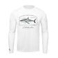 Great White Shark Conservation Status Shirt | Mens Recycled Solar Performance
