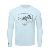 Hammerhead Shark Conservation Status Shirt | Mens Recycled Solar Performance