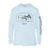 Hammerhead Shark Conservation Status Hoodie | Mens Recycled Solar Performance