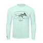 Hammerhead Shark Conservation Status Shirt | Mens Recycled Solar Performance