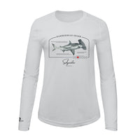 Hammerhead Shark Conservation Status Shirt | Womens Recycled Solar Performance