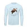 Hawksbill Sea Turtle Conservation Status shirt | Mens Recycled Solar Performance