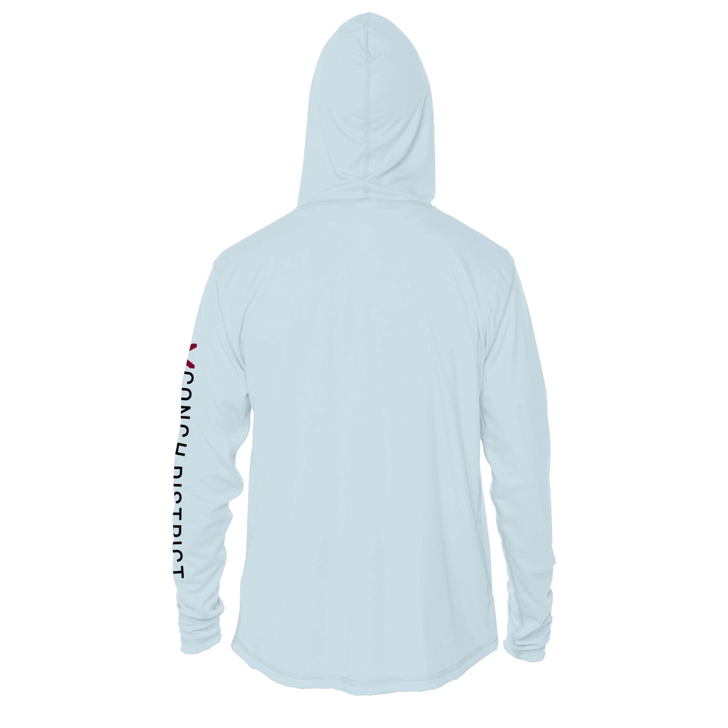 Blue Marlin Conservation Status Hoodie | Mens Recycled Solar Performance