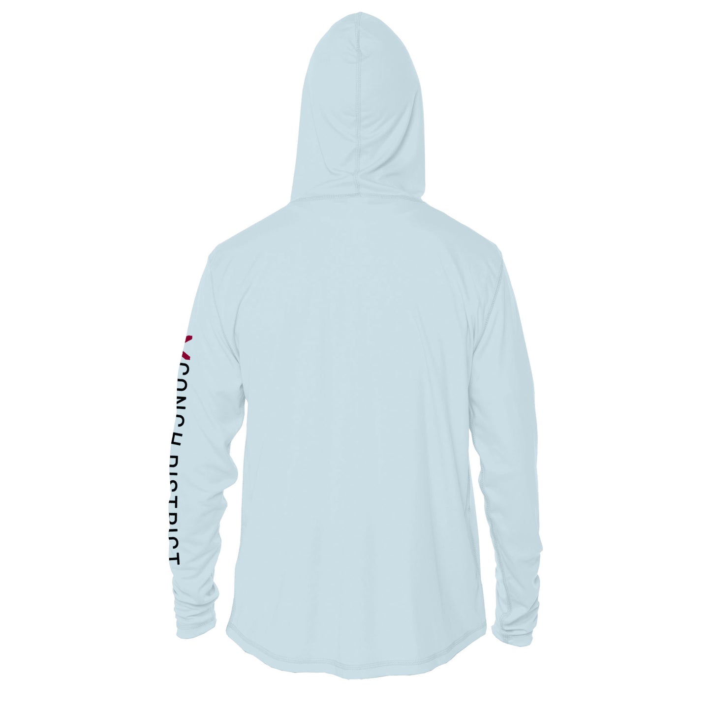 Hammerhead Shark Conservation Status Hoodie | Mens Recycled Solar Performance